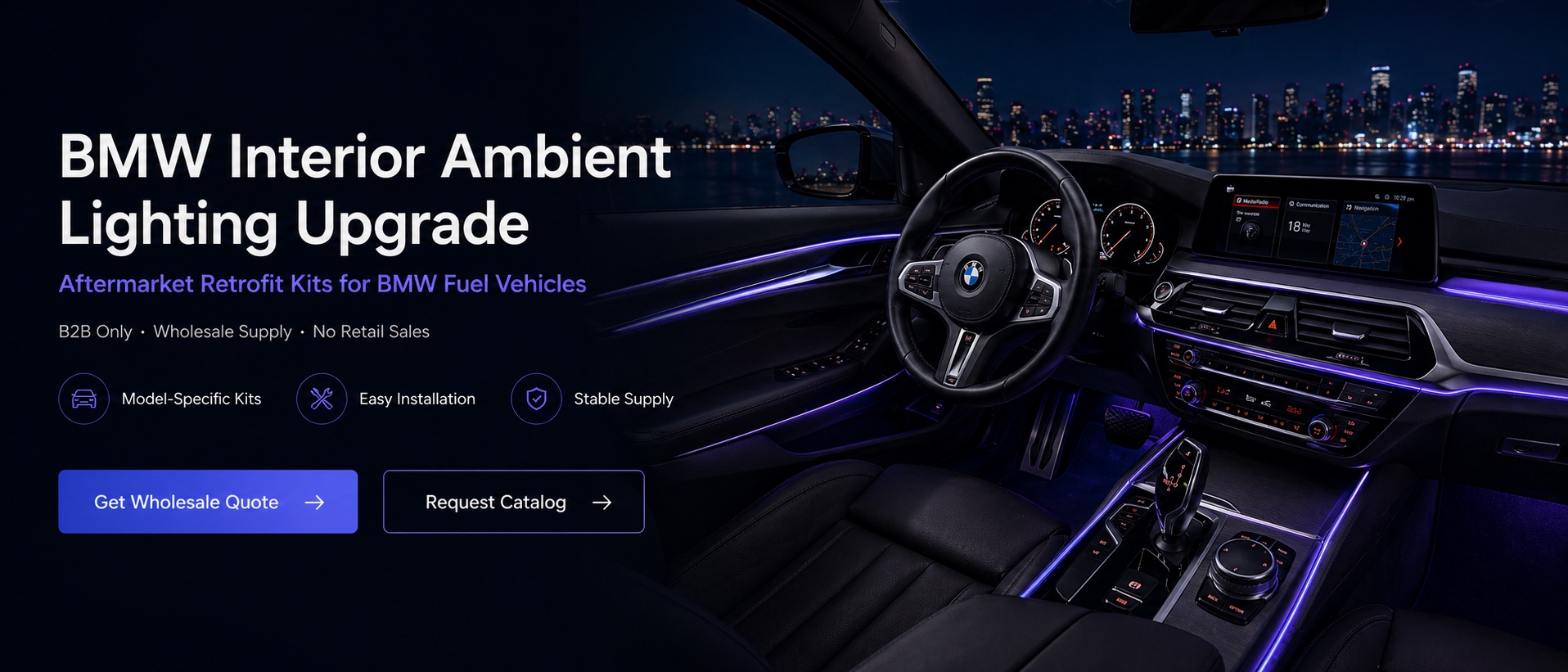 BMW Interior Ambient Lighting Upgrade
